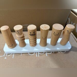 Lovevery Wooden Emotion Dolls From The Observer Play Kit 37-39 Months